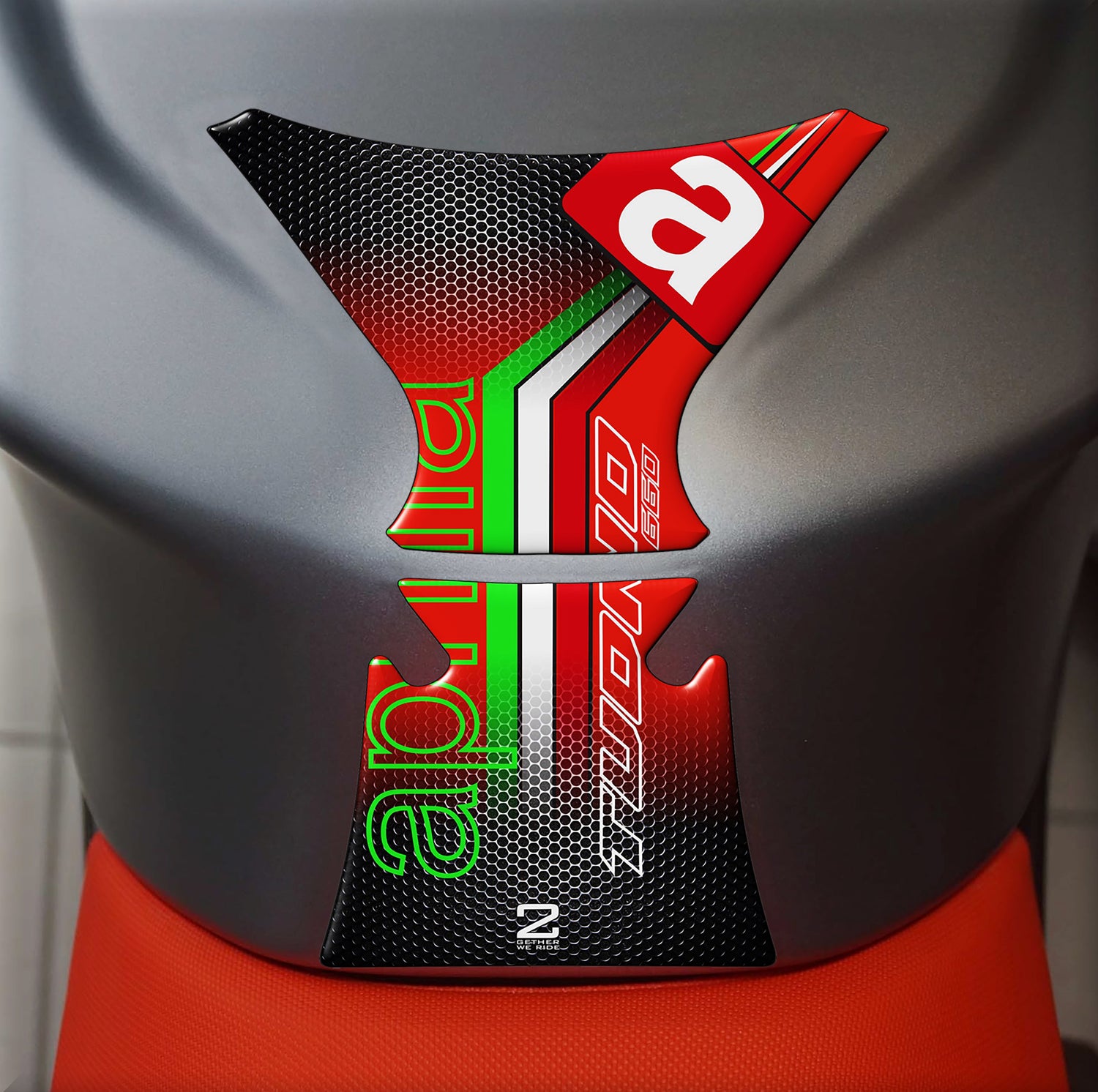 Aprilia Motor Bike Tank Pad