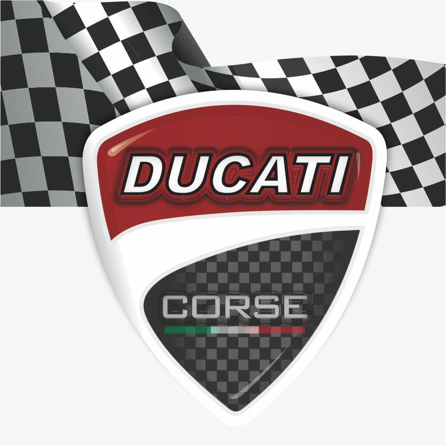 Ducati motorbike tank pad protectors