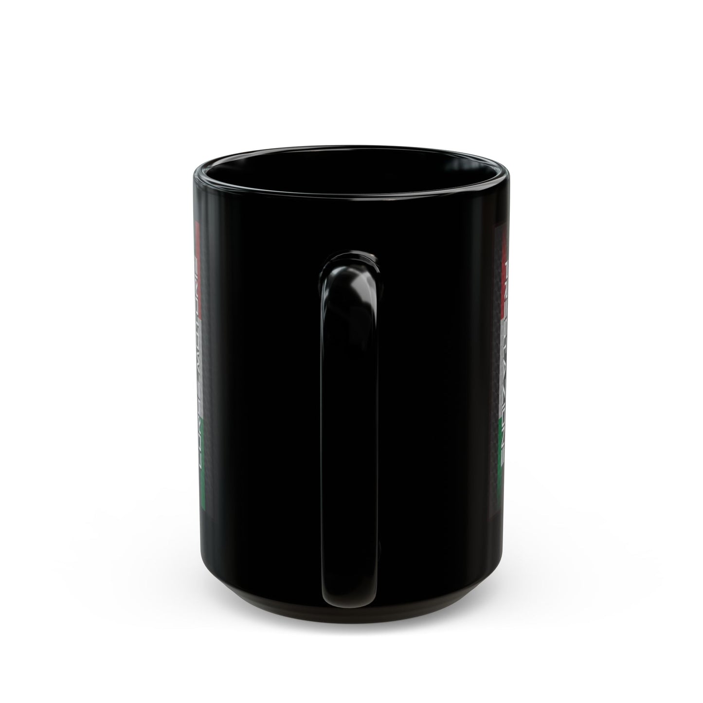 Ducati Inspired Lifestyle. Ducati Inspired "Performance Motor Racing"Designer Black Coffee Mug