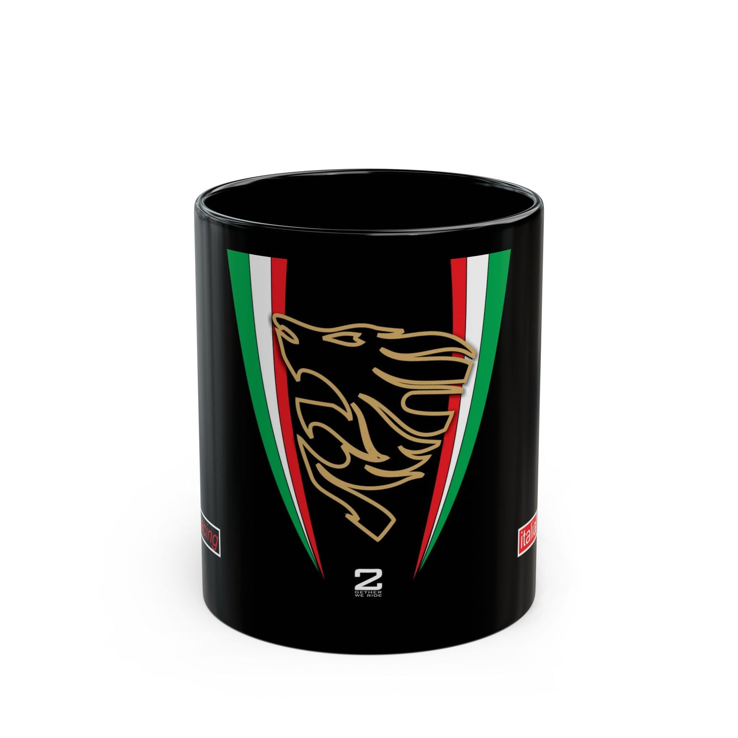 Aprilia Motor Bike Designer Coffee Mug. For The Aprilia Enthusiast. Aprilia Italia Racing Coffee Mug.