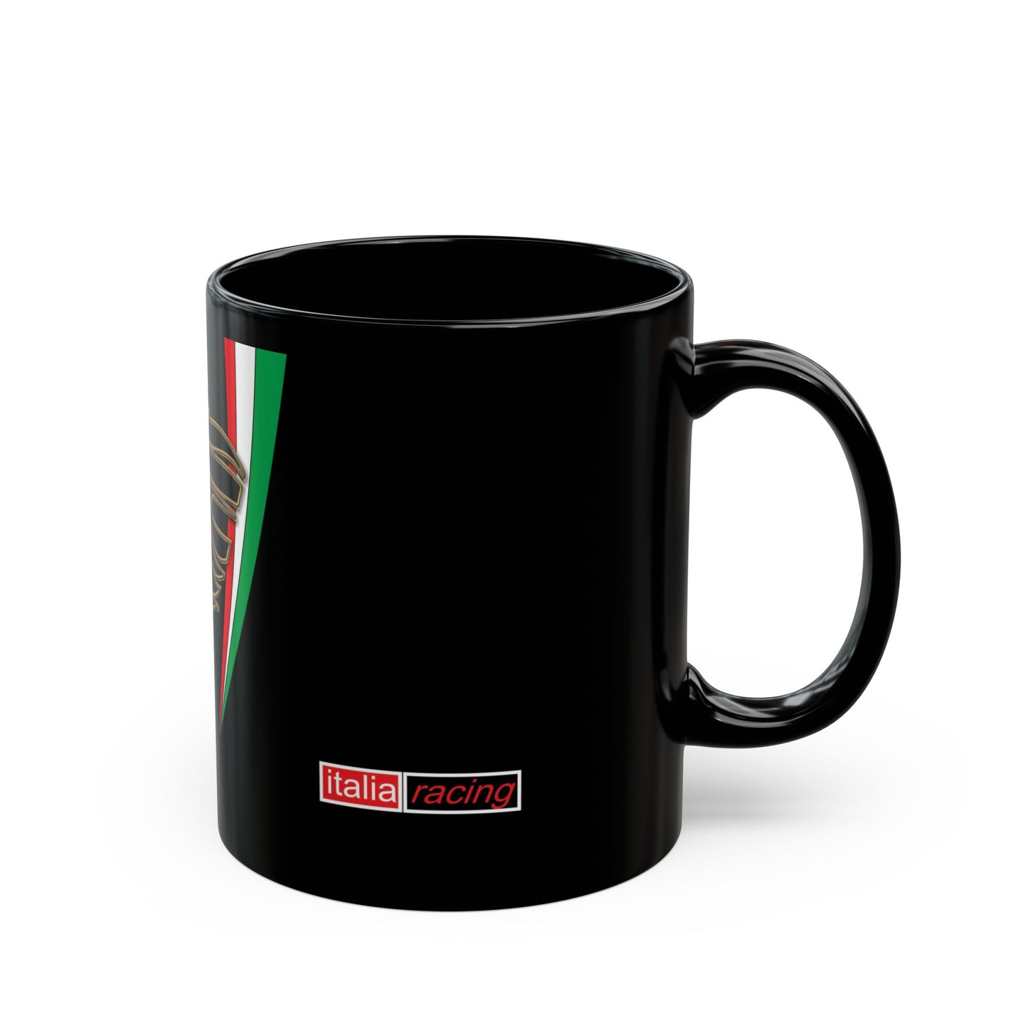 Aprilia Inspired Lifestyle. Aprilia Inspired Designer Black Coffee Mug