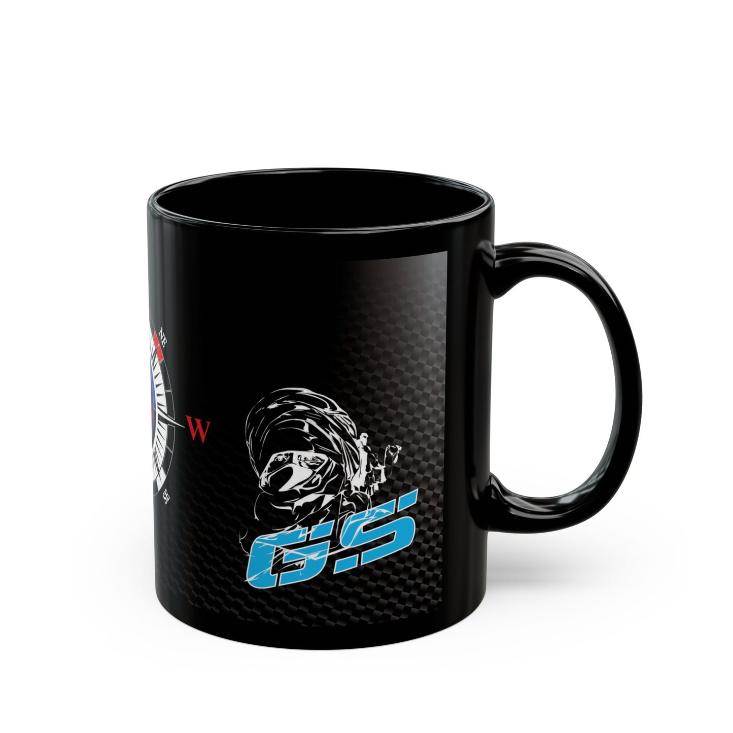 BMW GS Designer Coffee Mug. For The BMW Motor Bike Enthusiast. BMW LIfestyle.