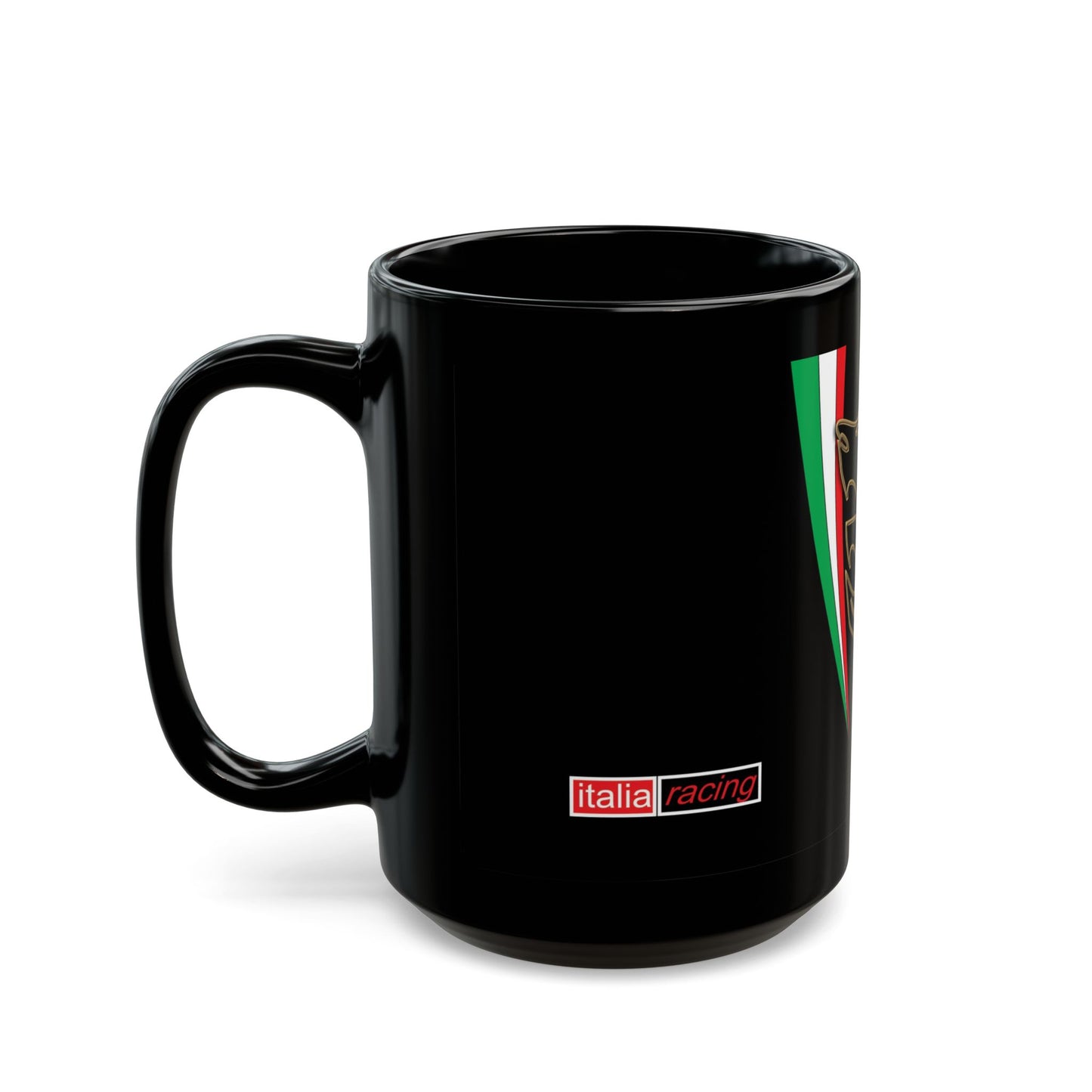 Aprilia Inspired Lifestyle. Aprilia Inspired Designer Black Coffee Mug