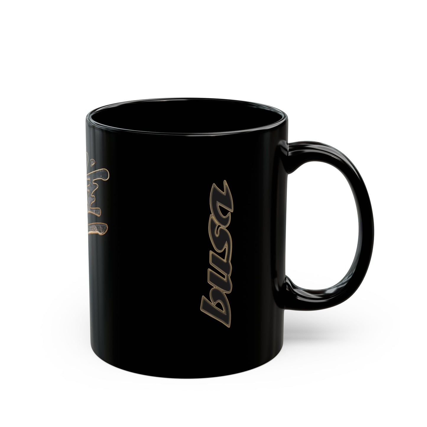 Suzuki Inspired Lifestyle. Suzuki Hayabusa Designer Black Coffee Mug