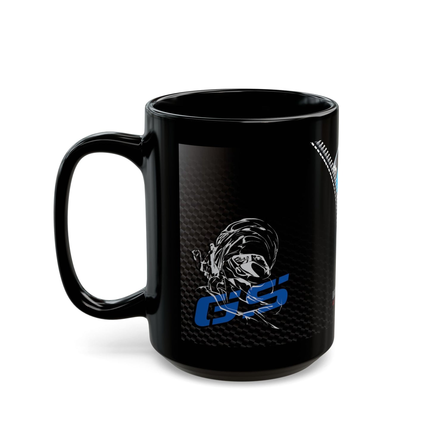 BMW GS Designer Motor Cycle Coffee Mug. A must for the BMW Motor Cycle Enthusiast. BMW LIfestyle