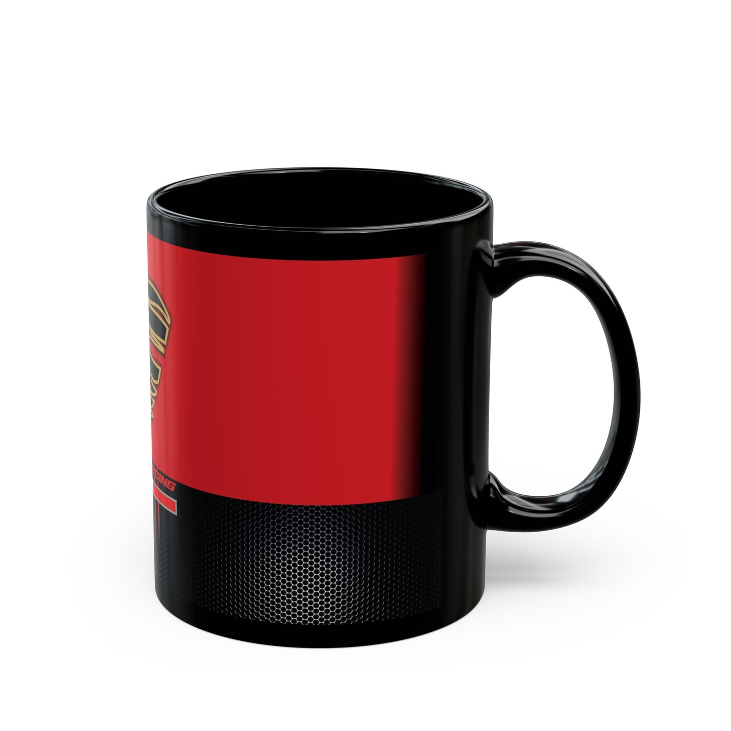 Aprilia Motor Bike Designer Black Coffee Mug. Apilia Motor Bike Gift Collection.