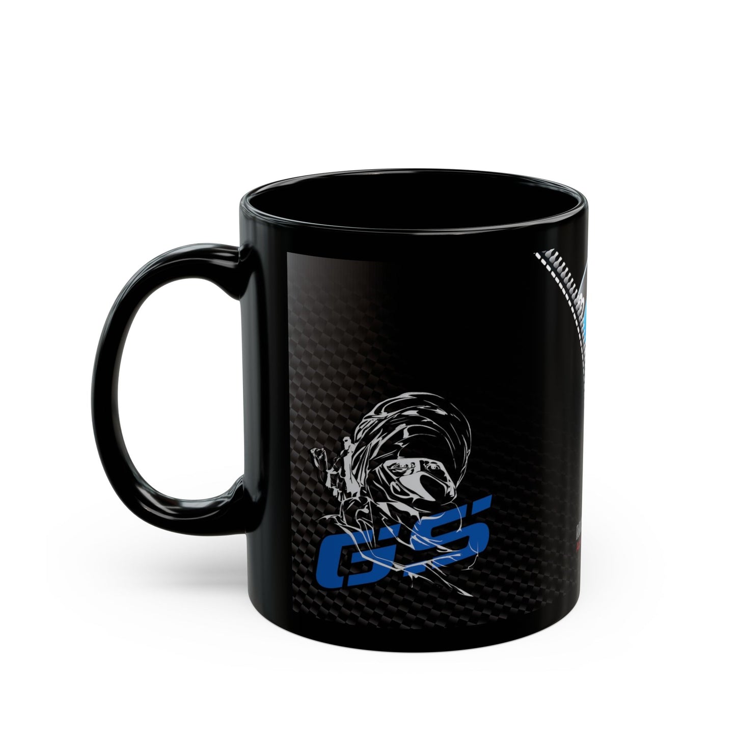 BMW GS Designer Motor Cycle Coffee Mug. A must for the BMW Motor Cycle Enthusiast. BMW LIfestyle