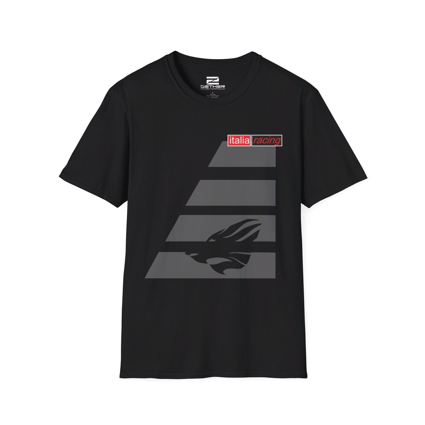 Aprilia Apparel Inspired Black Designer T-Shirt. For the Aprilia Enthusiast.