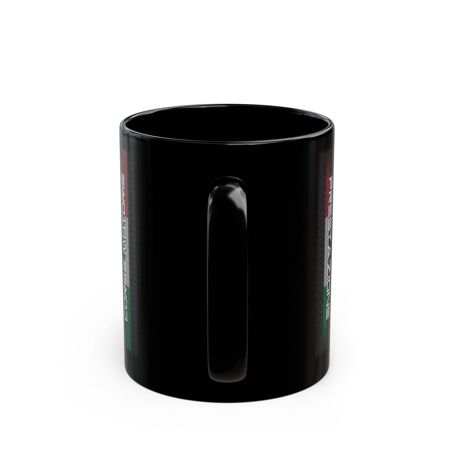 Ducati Inspired Lifestyle. Ducati Inspired "Performance Motor Racing"Designer Black Coffee Mug