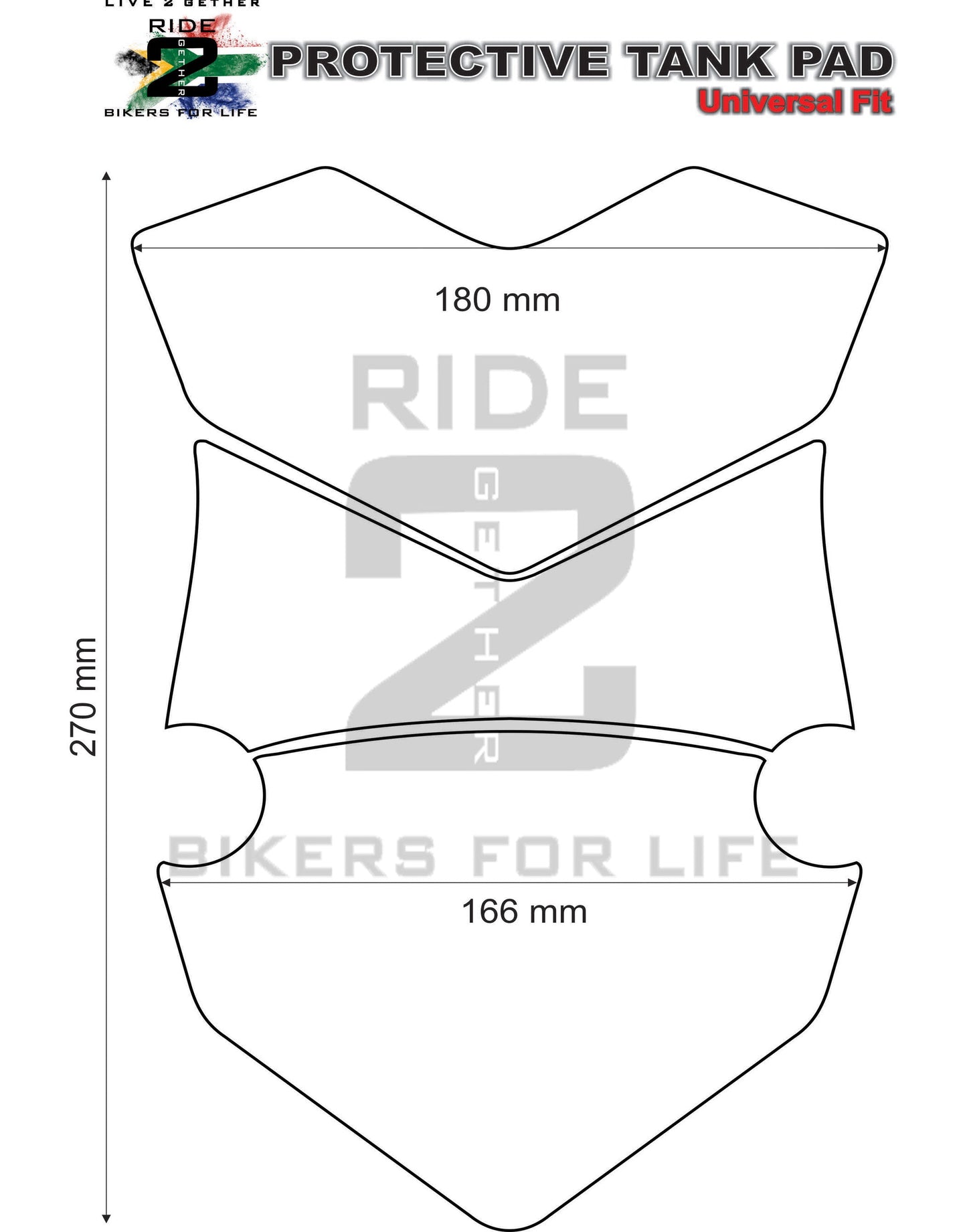 BMW F 650 GS Yellow Motor Bike Tank Pad / Protector