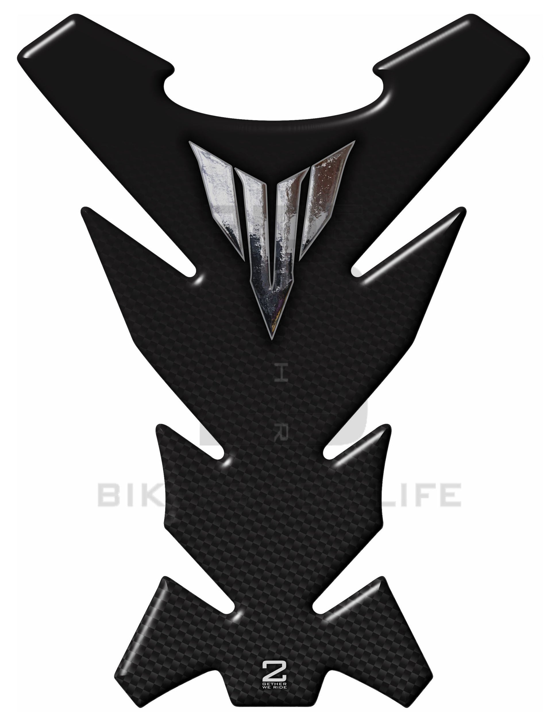 Yamaha MT Series. Carbon Fibre Black Motor Bike Tank Pad Protectors. MT 01. MT 03. MT 07. MT 09. MT 10