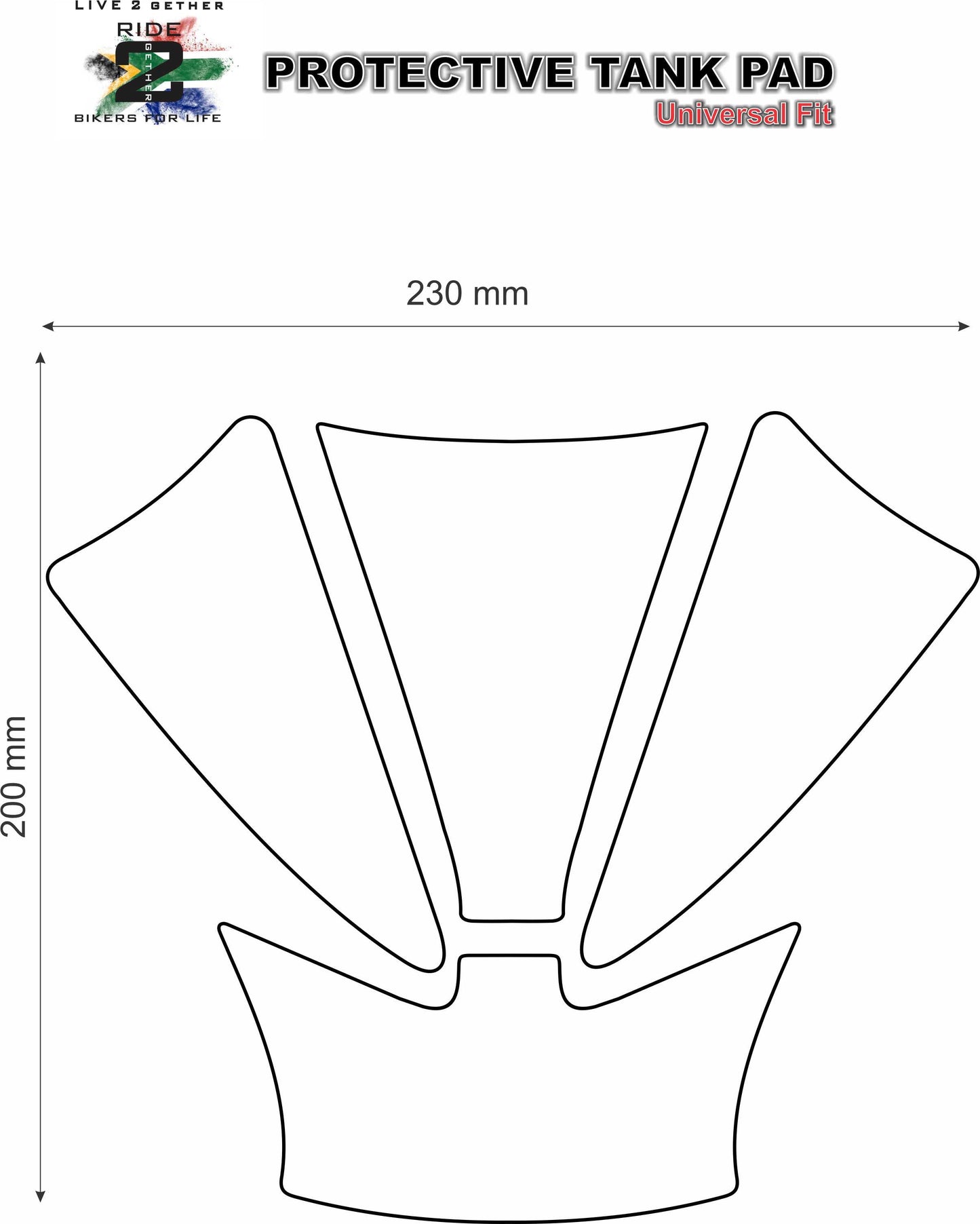 Protège-réservoir MV Agusta Noir Standard F4 et F3