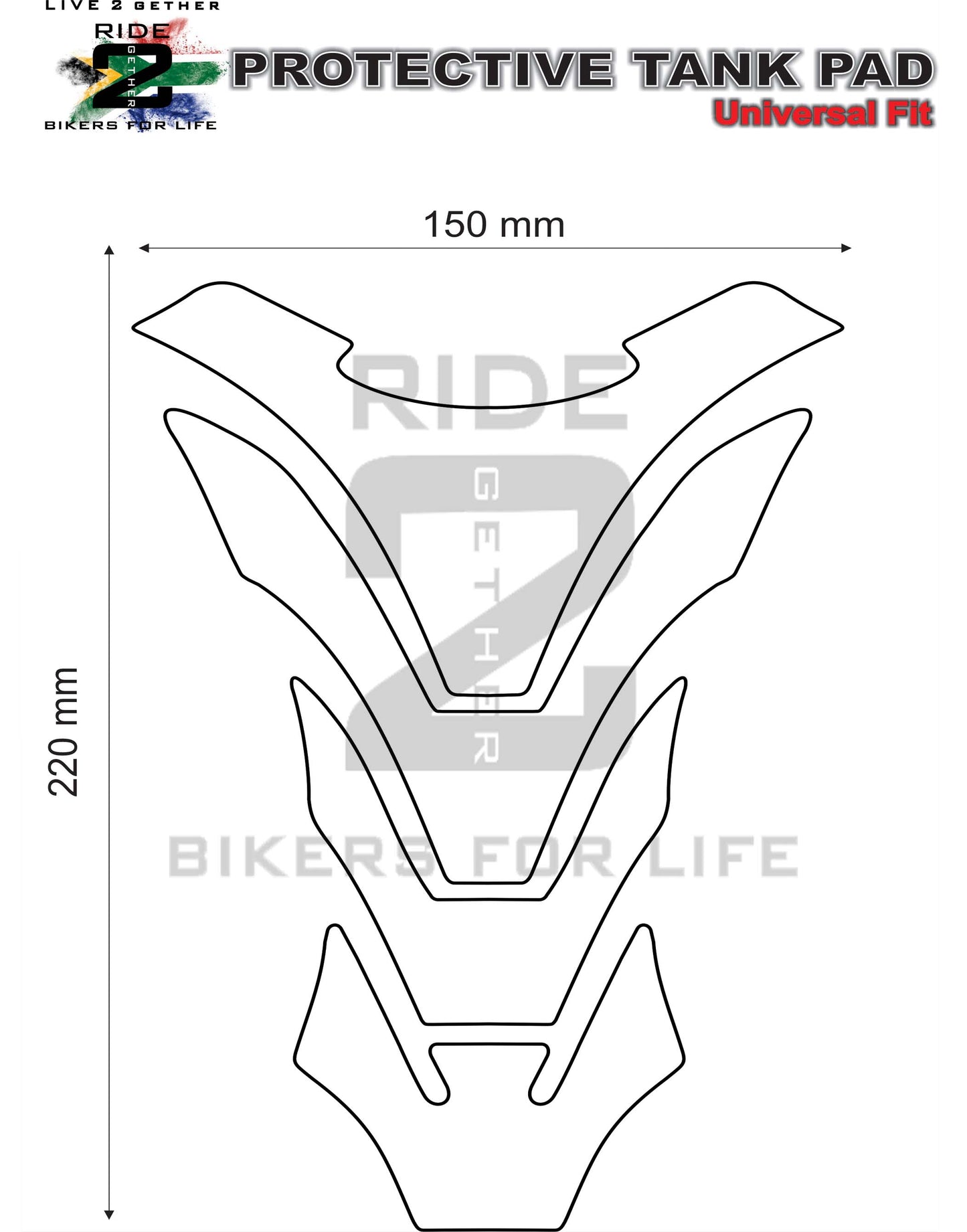 Triumph Carbon Fibre Tank Pad Protector - Street Triple, Trident 660, Street Triple, Speed Triple 1200, Rocket 3, Bonneville, Triumph Speed Twin , Triumph Cafe Racer Get the best in Motor Bike Tank Protection fr